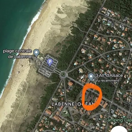 Lägenhet Ocean - Joli Appt Avec Terrasse -t2 300m Labenne