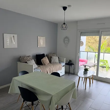 Ocean - Joli Appt Avec Terrasse -t2 300m Lägenhet
