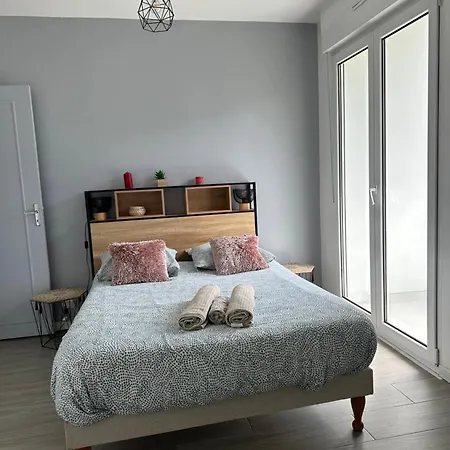 Ocean - Joli Appt Avec Terrasse -t2 300m Апартаменты Лабенн